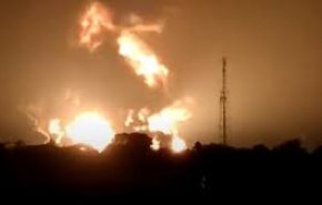 فیلم| وقوع انفجار مهیب در دبی