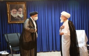 الرئيس الايراني المنتخب يلتقي مراجع الدين في مدينة قم
