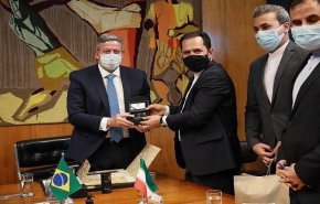 السفير الايراني لدی برازيليا یلتقی رئيس البرلمان البرازيلي