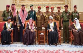 ورود سلطان عمان به عربستان  
