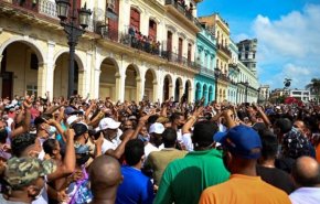 کوبا از توطئه و مداخله آمریکا در بروز اعتراضات در هاوانا پرده برداشت