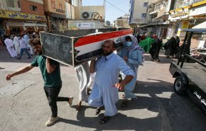 العراقيون يشيعون جثامين ضحايا حريق مستشفى الامام الحسين (ع)