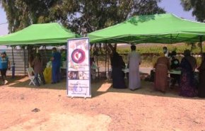  اطلاق أول حملة لقاحات ضد فيروس كورونا في مخيمات النازحين السوريين في لبنان