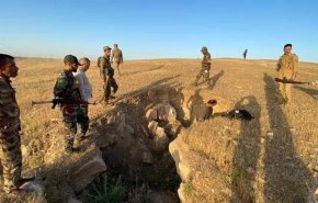 کشف مخفیگاه مواد منفجره داعش در کرکوک
