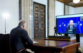 الكاظمي ورئيس المجلس الأوروبي يبحثان سبل التعاون وتطوير العلاقات