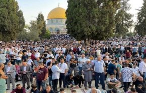 شاهد .. باحث فلسطيني يتحدث عن أجواء المسجد الاقصى خلال عيد الاضحى هذا العام
