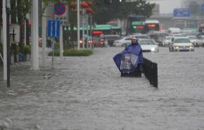 بالفیديو...انهيار سد كبير في مدينة تشنغتشو الصينية