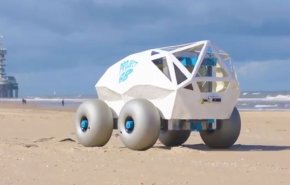 روبوت يعتمد الذكاء الاصطناعي ينظف الشواطئ من النفايات الضارة!