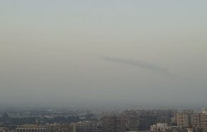 انفجار غامض وسحابة دخان في سماء دمشق