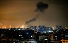 حمله هوایی رژیم صهیونیستی به غزه و واکنش پدافند مقاومت
