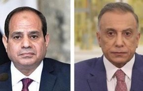 سفر وزرای کشور و دفاع عراق به قاهره و تحویل نامه الکاظمی به السیسی