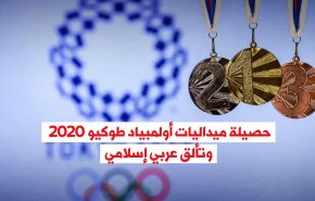 حصيلة ميداليات أولمبياد طوكيو 2020.. تأبق عربي اسلامي