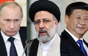 اتصال هاتفي بين الرئيس الايراني ونظيريه الصيني والروسي