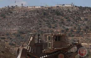 قوات الاحتلال تقتحم منطقة المسبح بالقرب من جبل صبيح جنوب نابلس