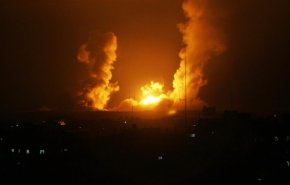 فیلم.. حمله جنگنده‌های رژیم صهیونیستی به نوار غزه