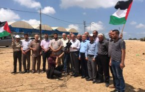 شاهد: الفصائل تتحدى الاحتلال بمؤتمر صحفي في مخيم ملكة بغزة 