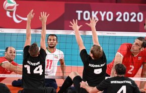 آلمان مقهور قدرت  والیبال نشسته ایران شد