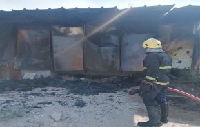 الدفاع المدني يعلن السيطرة على حريق بمؤسسة حكومية في كربلاء
