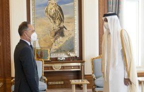 أمير قطر يستقبل وزير الخارجية الألماني في الدوحة