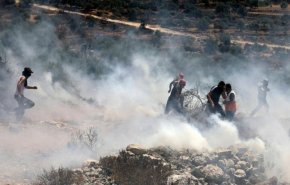 20 زخمی در درگیری میان فلسطینیان و نظامیان صهیونیست در جنوب نابلس