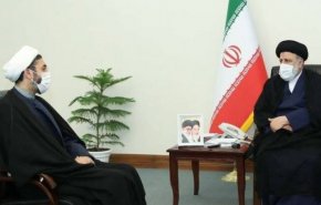 أمين المجلس الأعلى للفضاء الإفتراضي يلتقي الرئيس الايراني المنتخب