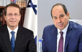 الرئيس المصري يهنئ نظيره الإسرائيلي بتوليه منصبه 