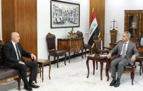 رئيس مجلس القضاء العراقي يستقبل السفير التركي