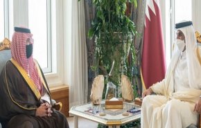وزیر کشور عربستان سعودی با امیر قطر دیدار کرد