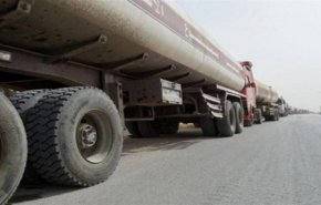 بالفيديو..  150 شاحنة  بانتنظار نقل الوقود الايراني من سوريا الى لبنان 