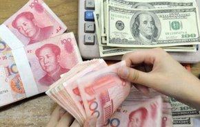 افزایش ارزش یوان چین به بالاترین سطح در برابر دلار طی ۳ ماه اخیر