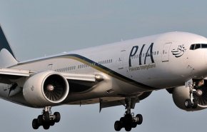 اولین هواپیمای پاکستانی پس از ده سال در فرودگاه دمشق به زمین نشست