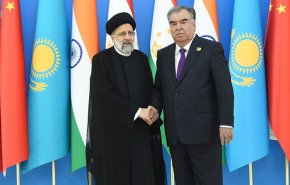 دیدار رسمی روسای جمهور ایران و تاجیکستان در «دوشنبه» + تصاویر