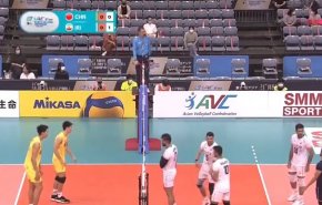  خلاصه بازی والیبال ایران - چین +ویدیو