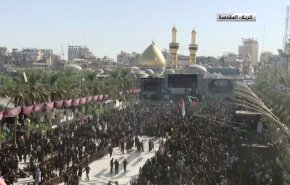 مسيرة مليونية في كربلاء المقدسة احياء لذكرى الاربعين الحسيني
