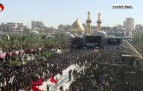 گزارش العالم از راهپیمایی میلیونی زائران اربعین حسینی (ع) در کربلا + ویدیو