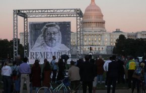 وقفة احتجاجية أمام سفارة الرياض بواشنطن في ذكرى اغتيال خاشقجي
