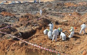 بالصور.. اكتشاف مقبرة جماعية بمكب نفايات في ترهونة الليبية