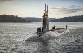 برخورد زیردریایی اتمی آمریکا با شئ نامعلوم در دریای چین