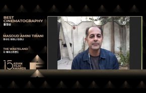 فنان ايراني يفوز بجائزة أفضل مصور سينمائي في آسيا