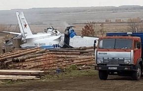 سقوط هواپیما در روسیه؛ دست‌کم 19 نفر کشته شدند+ فیلم 