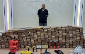 پلیس دبی ۵۰۰ کیلوگرم کوکائین کشف و ضبط کرد