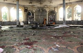 لحظه انفجار در مسجد شیعیان شهر قندهار