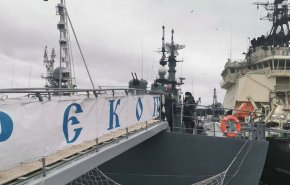 بازدید سردار باقری از فعالیت‌های نیروی دریایی روسیه در جزیره کرونشتات