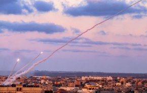 آزمایش موشکی مقاومت فلسطین در غزه برای سومین روز متوالی