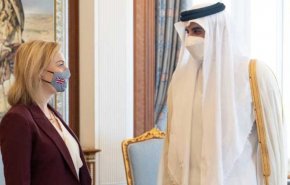  أمير قطر يبحث مع وزيرة الخارجية البريطانية الأوضاع في أفغانستان

