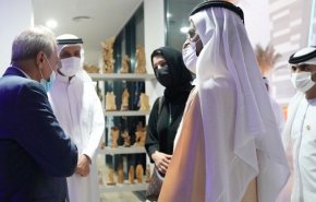 حاكم دبي يلتقي بمسؤول رفيع في السلطة الفلسطينية