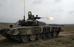 رزمایش جمهوری آذربایجان، ویژه تانک‌ها با مهمات واقعی 