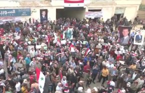 تظاهرات حاشدة شمال حلب تطالب بإنهاء الاحتلال التركي للأراضي السورية 