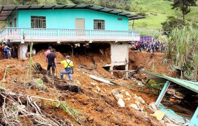 شاهد: 14 قتيل في انهيار أرضي بكولومبيا