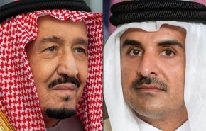 أمير قطر يبعث رسالة الى ملك السعودية